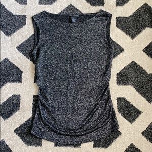 Black Sparkly Tank Top